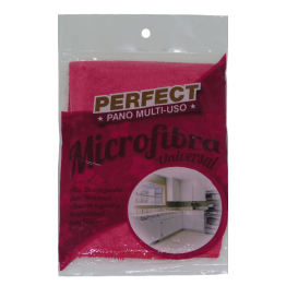 Pano Microfibra Universal Vermelho Perfect