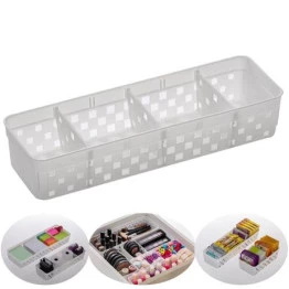 Cesto Organizador com Divisórias Quadratta Paramount 26cm x 8cm x 05cm