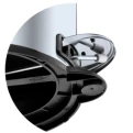 Lixeira Inox pedal e Balde Brinox - 20L