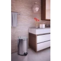 Lixeira Inox pedal e Balde Brinox - 20L